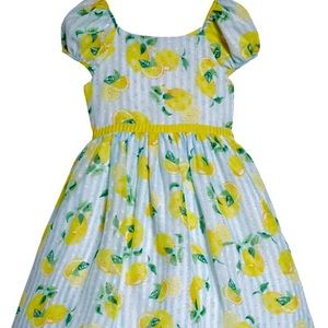 Pastourelle by Pippa and Julie lemon print dress